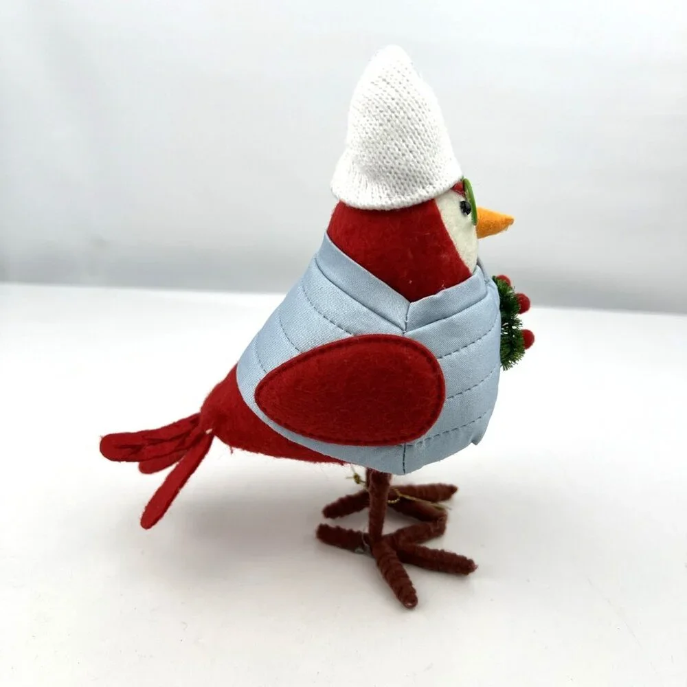 Target Wondershop Featherly Friends Christmas 2024 CONIFER Puffer Vest Wreath